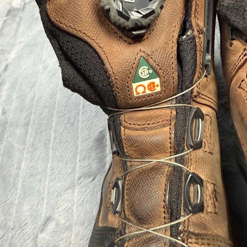 Red Wing 3531 Work Boots Mens 13 Brown Waterproof BOA Safety Toe EH PR